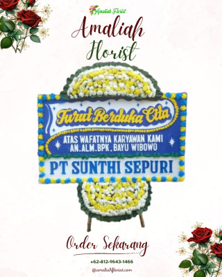 Papan Bunga Duka di Kedungjati