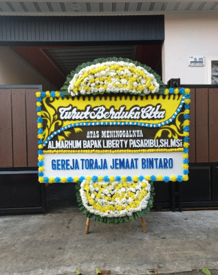 Papan Bunga Duka di Kedungjati