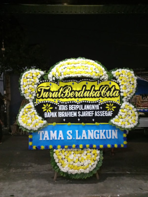 Papan Bunga Duka di Kedungjati