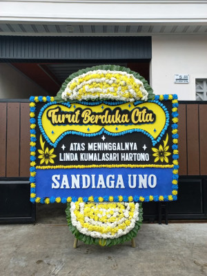 Papan Bunga Duka di Kedungjati